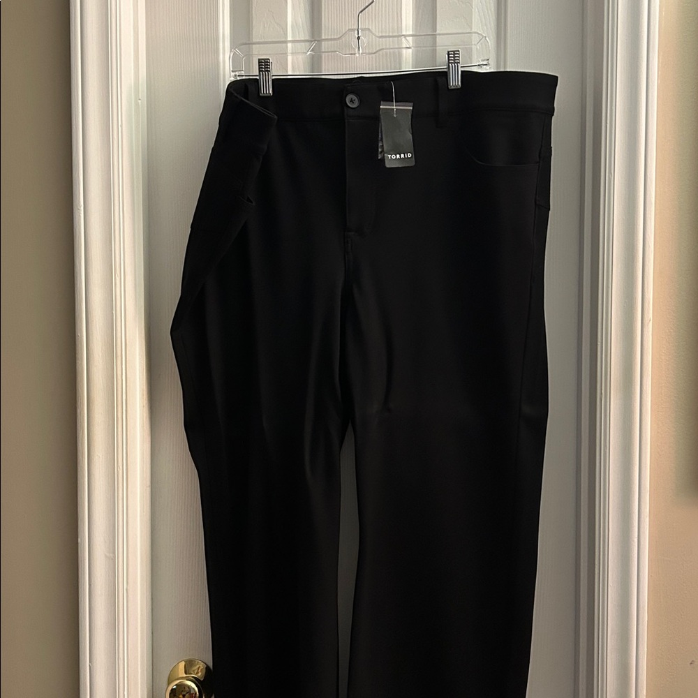 Torrid Black Bombshell Boot Pants NWT - image 1